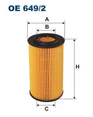 Filtro de aceite OE6492 Filtron