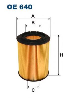 Filtro de aceite Filtron OE640 precio, desde 6,78 EUR