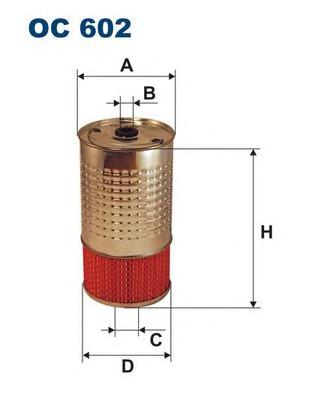Filtro de aceite motor Filtron OC602