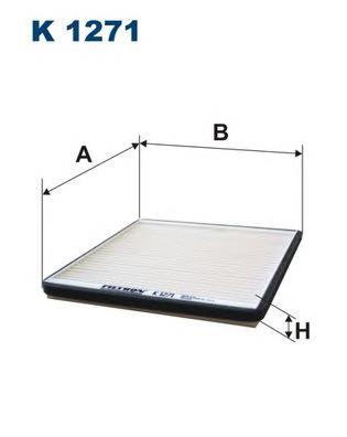 Filtro de cabina Filtron K1271 precio, desde 13,45 EUR