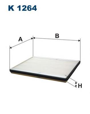 K1264 Filtron Filtro antipolen