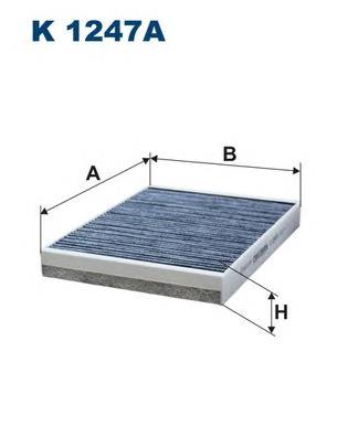 Filtro de cabina Filtron K1247A precio, desde 11,63 EUR