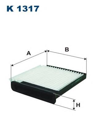 Filtro de cabina Filtron K1317 precio, desde 10,82 EUR