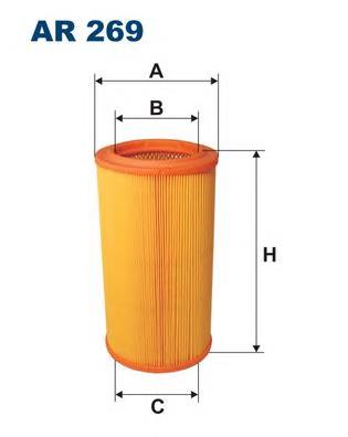 Filtro aire Purflux A845
