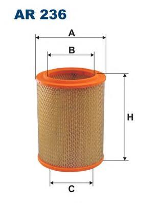 El filtro de aire Filtron AR236 precio, desde 6,19 EUR