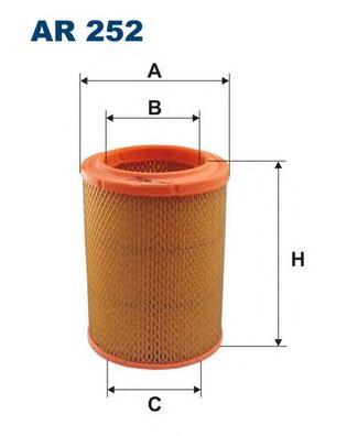 AR252 Filtron filtro de aire
