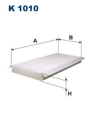 Filtro de cabina Filtron K1010 precio, desde 10,82 EUR