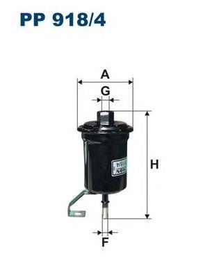 Filtro combustible PP9184 Filtron