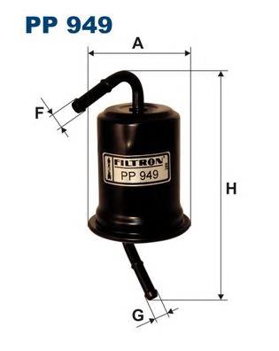 PP949 Filtron filtro combustible