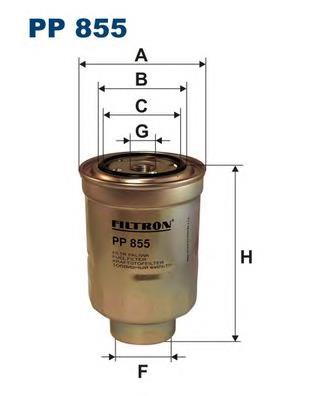 PP855 Filtron Filtro de gasolina