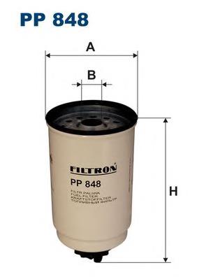 Filtro combustible Filtron PP848 precio, desde 9,86 EUR