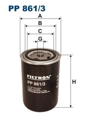 PP8613 Filtron filtro combustible