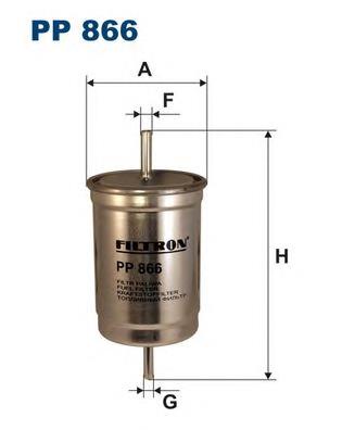 Filtro combustible Filtron PP866 precio, desde 14,26 EUR