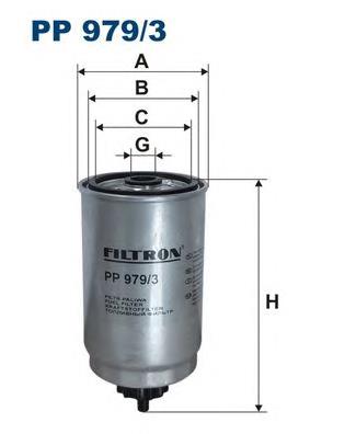 PP9793 Filtron filtro combustible