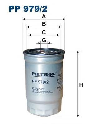 PP9792 Filtron filtro combustible