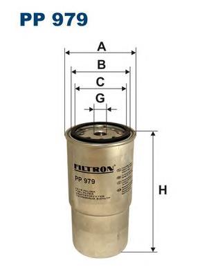 Filtro combustible Filtron PP979 precio, desde 14,14 EUR