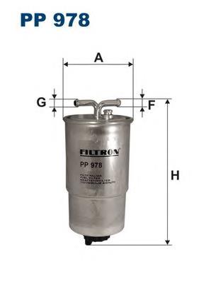 PP978 Filtron Filtro de gasolina