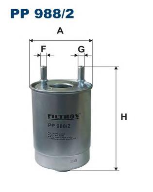 PP9882 Filtron filtro combustible