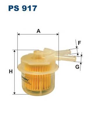 Filtro Final De Combustible 6, 2 Micrones (NP RE509032) - Salfa Repuestos
