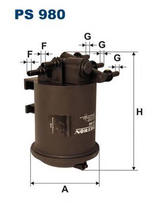 Comprar PS980 Filtron Filtro diesel