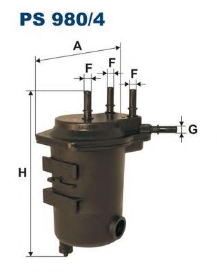 PS9804 Filtron filtro combustible