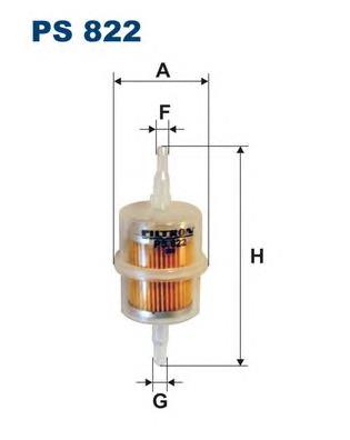 Comprar PS822 Filtron Filtro diesel