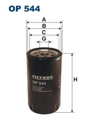 Filtro de aceite Filtron OP544 precio, desde 7,32 EUR