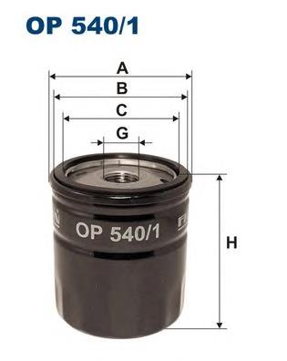Filtro de aceite Filtron OP5401 precio, desde 4,61 EUR
