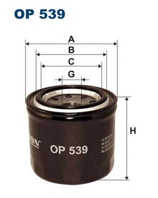 OP539 Filtron Filtro aceite