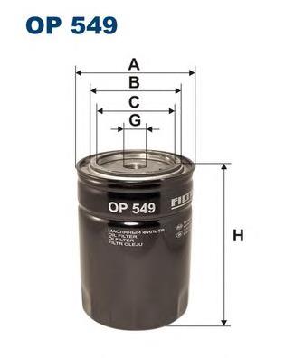 Comprar OP549 Filtron Filtros de aceite