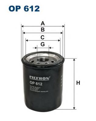 Comprar OP612 Filtron Filtros de aceite