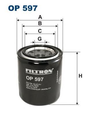 Comprar OP597 Filtron Filtros de aceite
