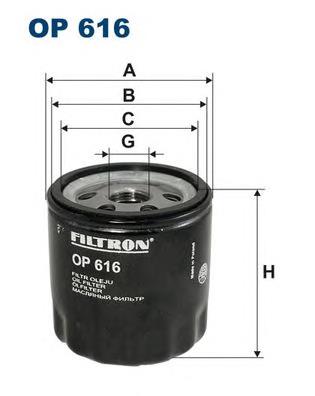 Comprar OP616 Filtron Filtros de aceite