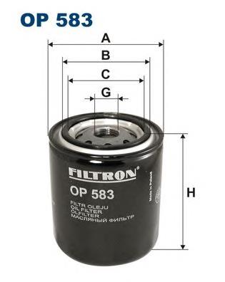Comprar OP583 Filtron Filtros de aceite