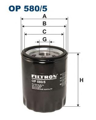 Filtro de aceite Filtron OP5805 precio, desde 6,46 EUR