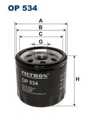 Comprar OP534 Filtron Filtros de aceite