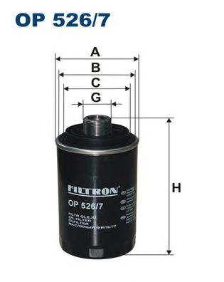 Filtro de aceite Filtron OP5267 precio, desde 10,74 EUR