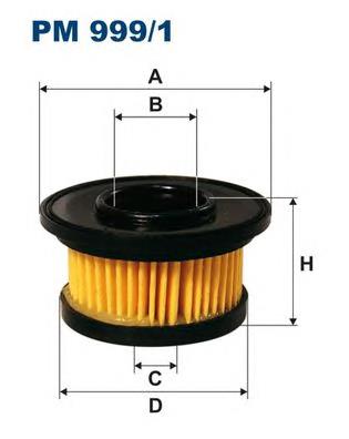 PM9991 Filtron filtro combustible