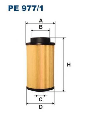 PE9771 Filtron filtro combustible