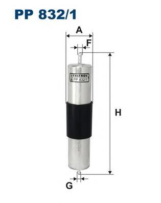 PP8321 Filtron filtro combustible