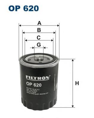 OP620 Filtron Filtro aceite
