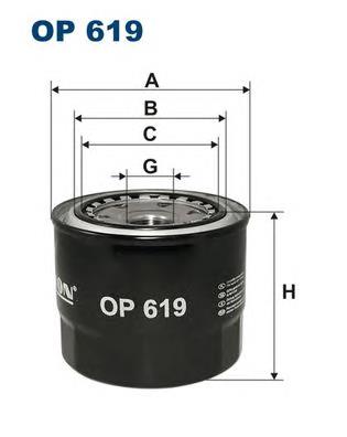 Comprar OP619 Filtron Filtros de aceite