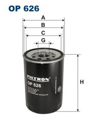 Filtro de aceite Filtron OP626 precio, desde 8,89 EUR