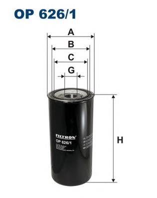OP6261 Filtron filtro de aceite