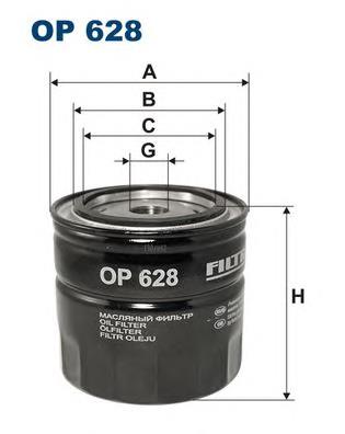Filtro de aceite Filtron OP628 precio, desde 5,82 EUR
