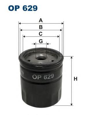 Comprar OP629 Filtron Filtros de aceite