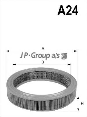3318601309 JP Group filtro de aire