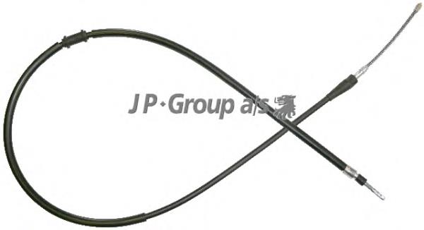 1170306700 JP Group cable de freno de mano trasero derecho/izquierdo