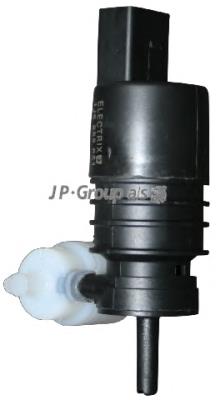 Bomba-motor de limpiaparabrisas delantero/trasero 1198500600 JP Group