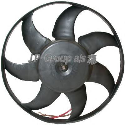 Rodete ventilador, refrigeración de motor 1199104400 JP Group